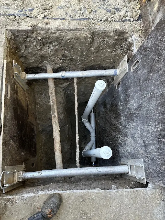Experienced plumber completing Gas Line Repair work in Hudson